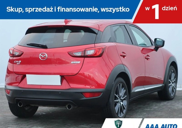 Mazda CX-3 cena 77000 przebieg: 99880, rok produkcji 2017 z Hrubieszów małe 191